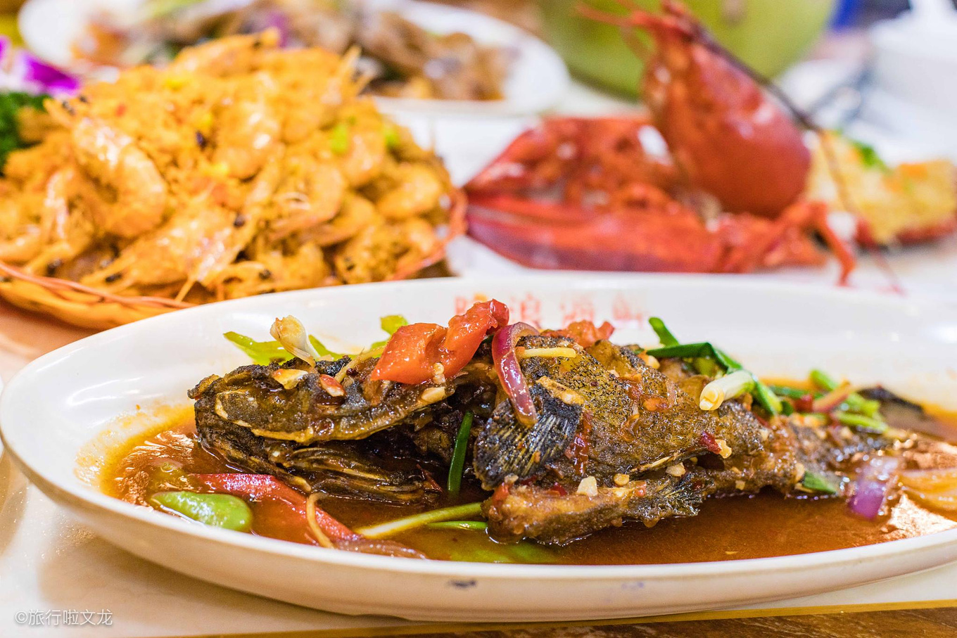 三亚的清晨和晚上,三亚的黄昏美不胜收