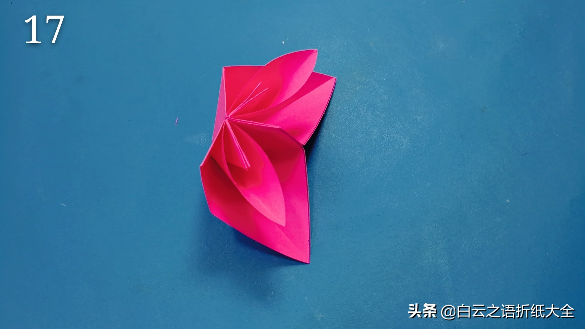 简单又好看的古风发簪折纸,折纸手工大全少女心古风发簪