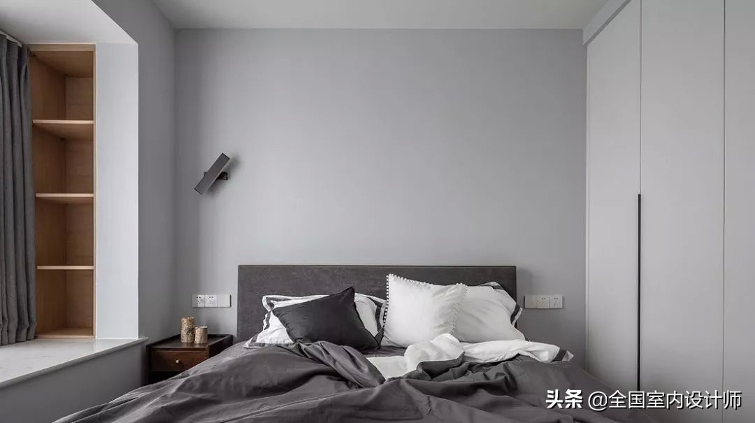 北欧榻榻米风格装修卧室效果图,简约北欧风榻榻米卧室的效果图