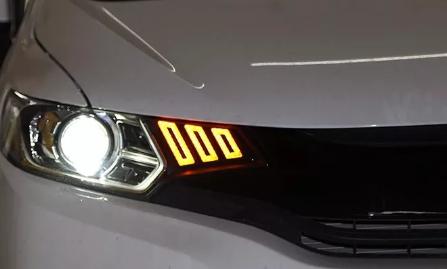 许格改装灯,许格大灯改装