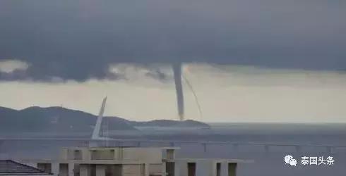 海陵岛龙吸水现象,海陵岛惊现龙吸水奇观