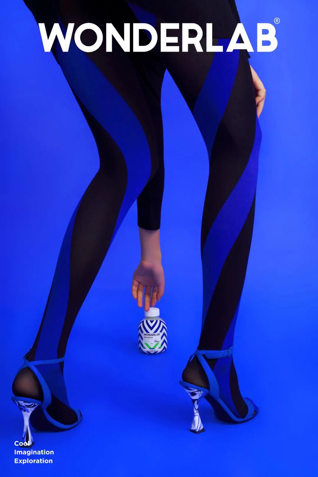 wonderlab包装,wonderlab小蓝瓶大包装