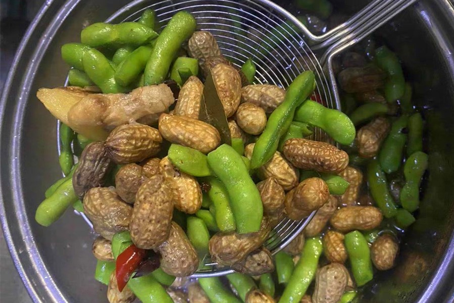 水煮毛豆翠绿入味技巧,毛豆怎么煮入味最简单的