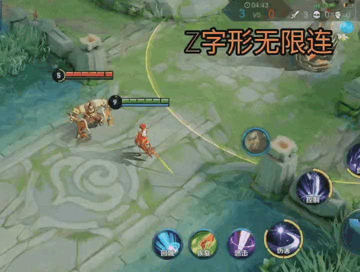 王者荣耀月下无限斩露娜的操作,王者荣耀露娜月下无限连怎么回事