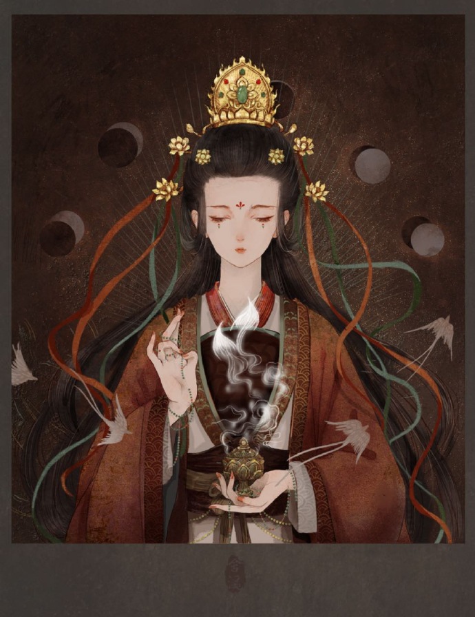 沉浮世界，静择一片清宁，绘心，绘梦，绘境｜舍溪的插画