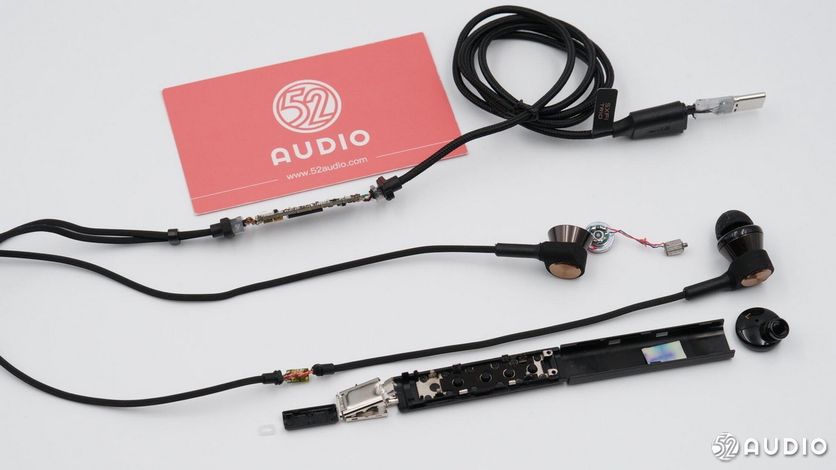 拆解报告：创新科技SXFITRIO三驱者Type-C接口有线耳机