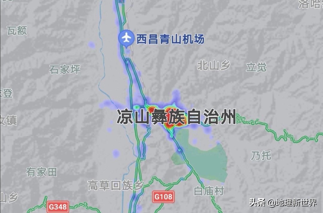 晚6点，四川18市3自治州热力图对比