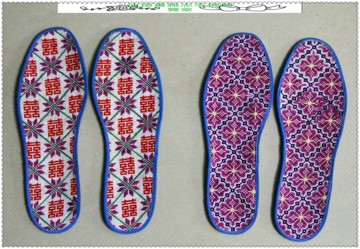绣花鞋垫欣赏,绣花鞋垫大全完整版