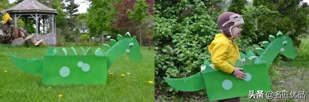 恐龙贺卡手工制作,纸盒手工制作大全创意幼儿园恐龙