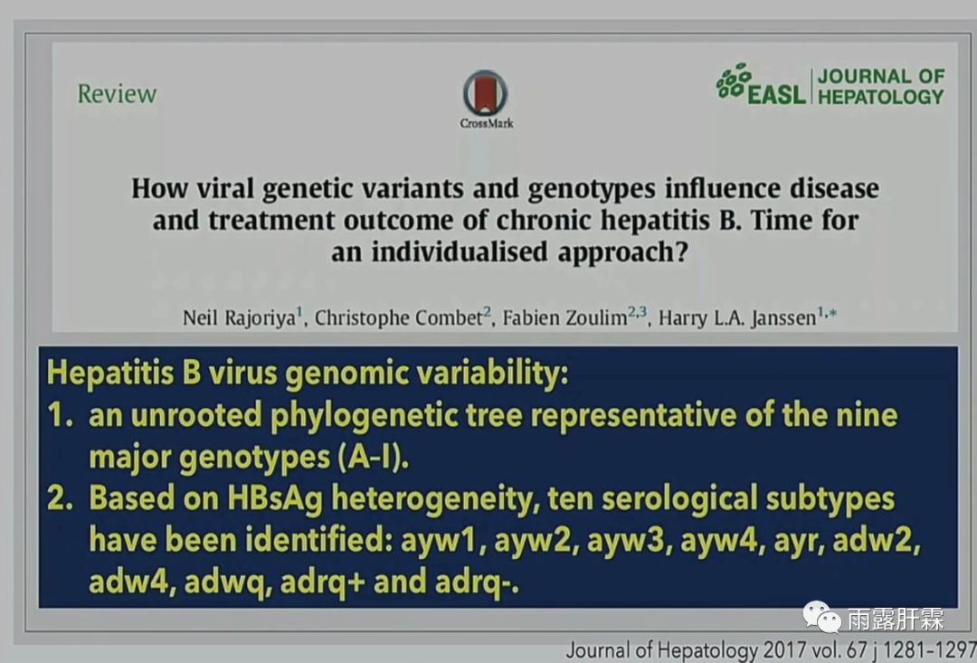 「APASL2020速递」HBV感染的精准治疗