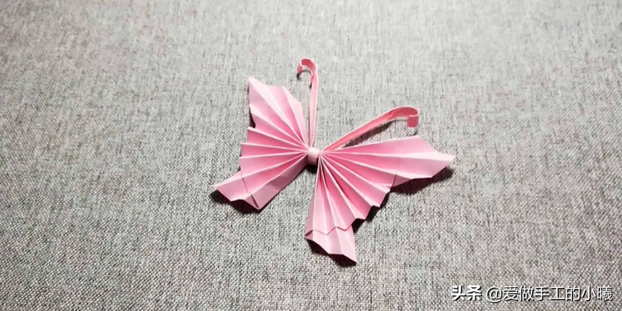 精美的小蝴蝶折纸教程送给你,折纸小蝴蝶简单又漂亮慢动作