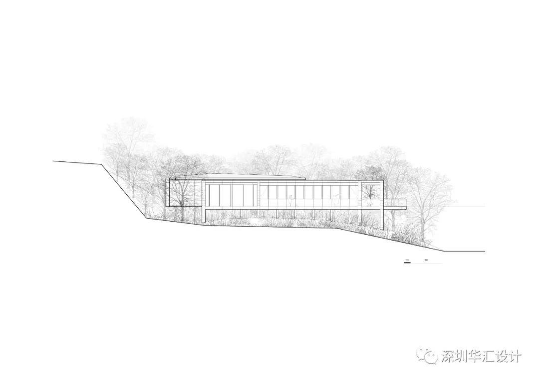 深圳莲花山公园展示中心——糅合自然与陈列的墙/深圳华汇设计