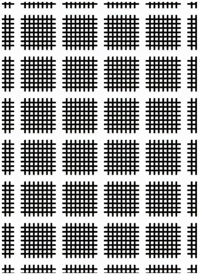 眼力挑战盯住中间的黑点,号称史上最难的眼力测试分享