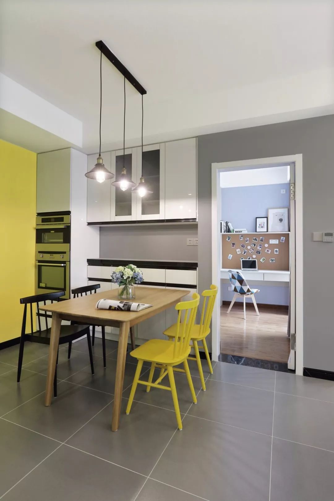 定制餐边柜子不显压抑,定制餐边柜留空