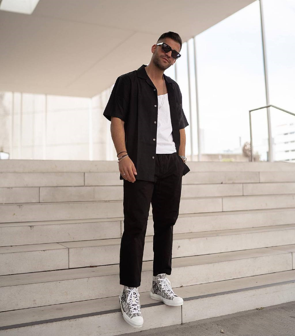 矮个子男生穿搭模板，显高又显瘦，果然外国男人都比较会穿