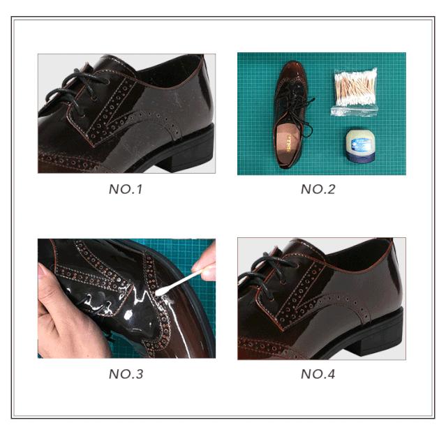 还觉得漆皮鞋难打理?两招轻松解决