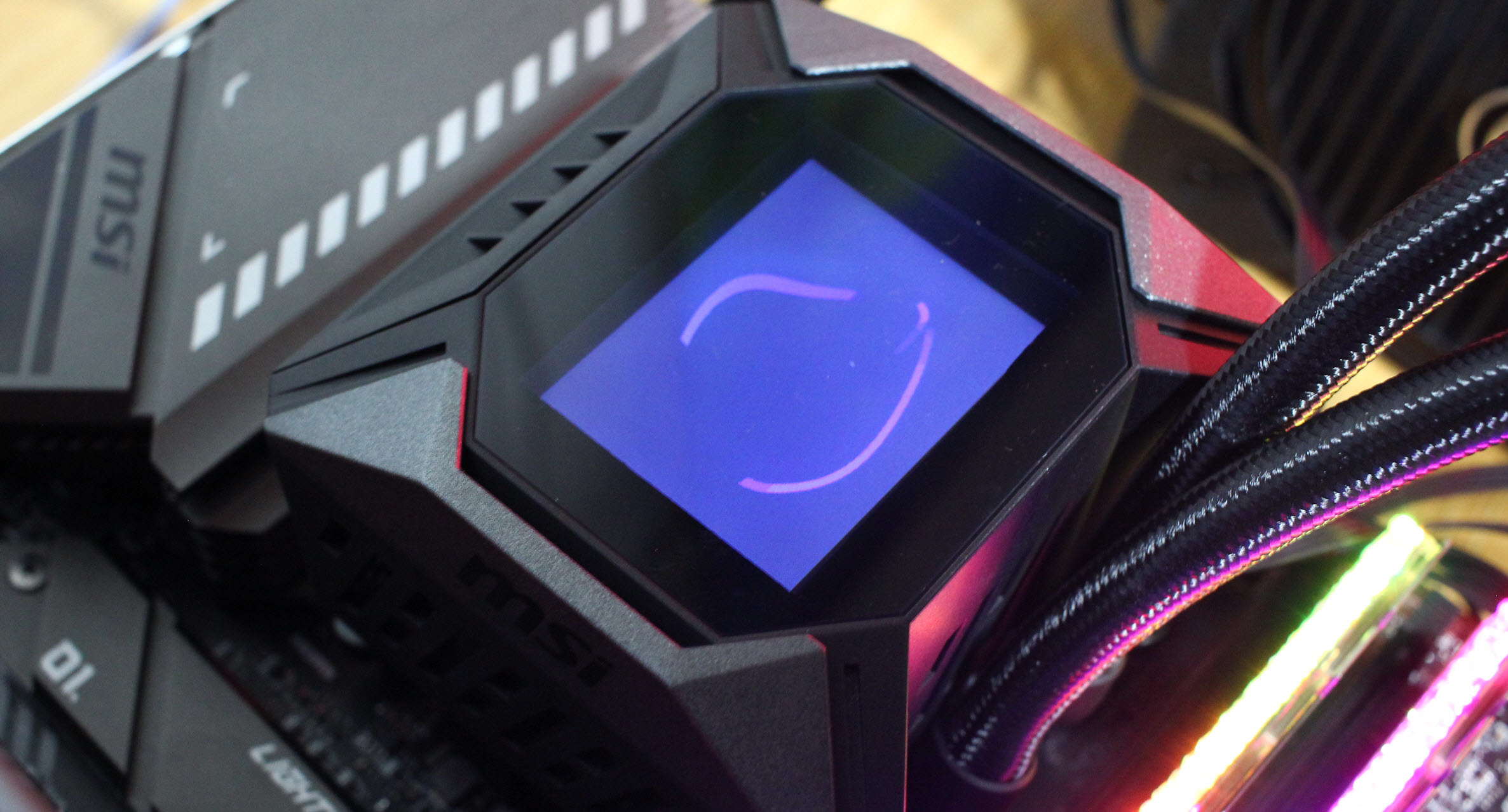 微星360r水冷实测,微星水冷s360和k360对比