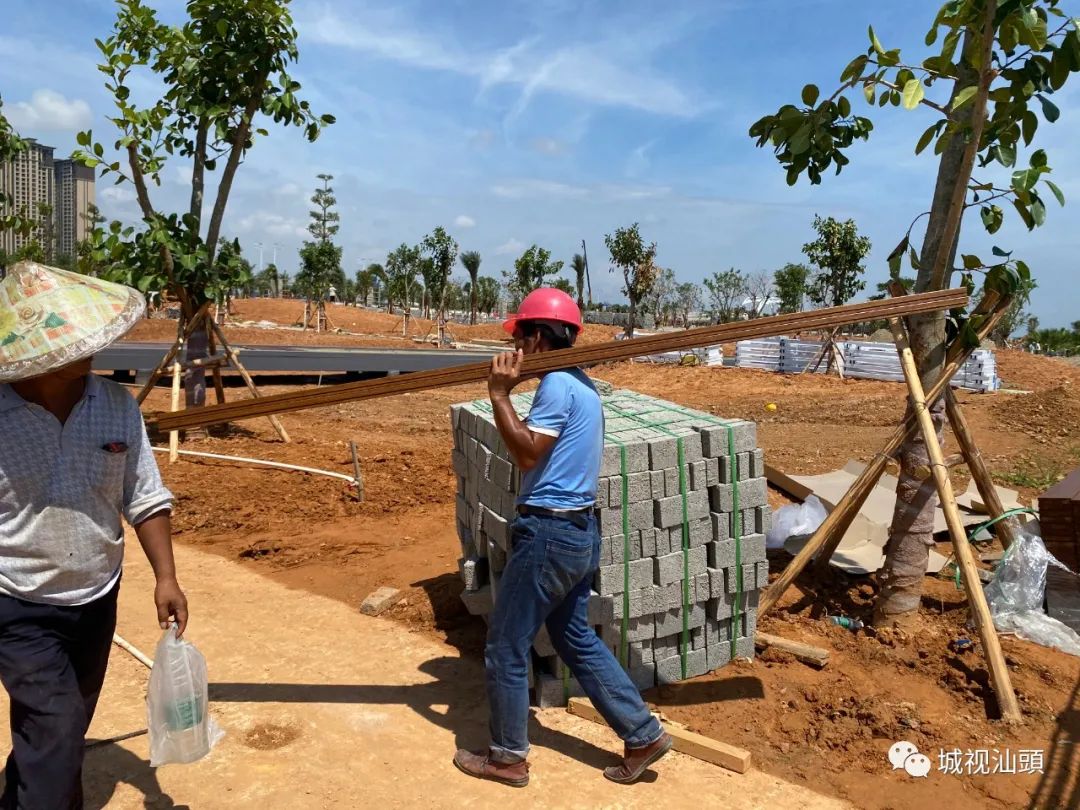 汕头东海岸新溪侨韵公园规划详图,新建的汕头东海岸公园