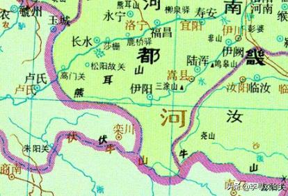 中原地名探究之一,汝阳历史地名