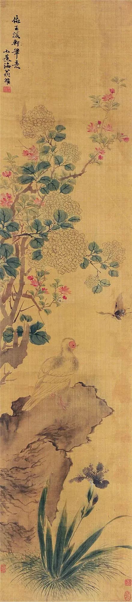 清代花鸟鱼虫画,清代国画名家花鸟鱼虫