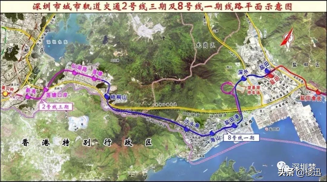 深圳地铁9号线刚开通的时候,深圳8号线地铁二期开通时间
