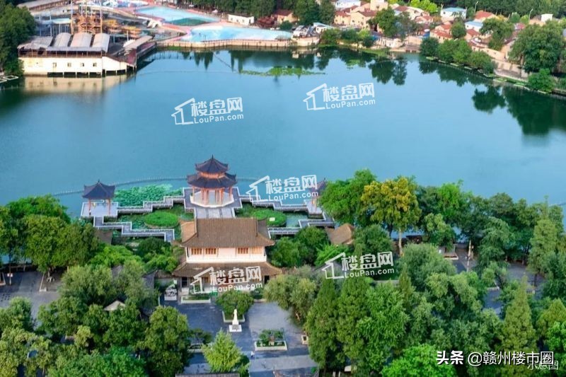 美的君兰学府赣州航拍,赣州美的君兰学府周围规划