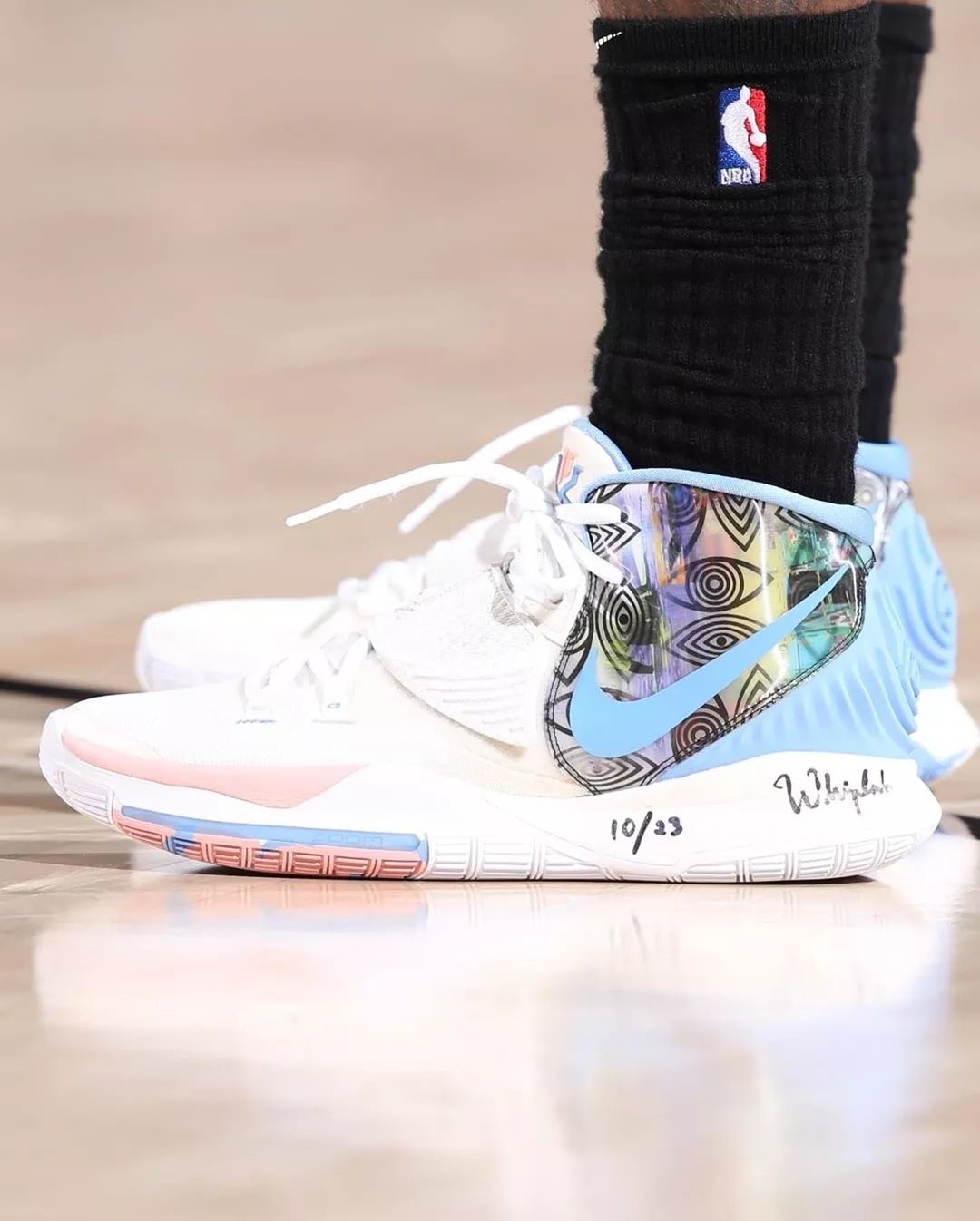 NBA球员上脚：海沃德穿安踏签名鞋，拉塞尔的李宁球鞋很帅