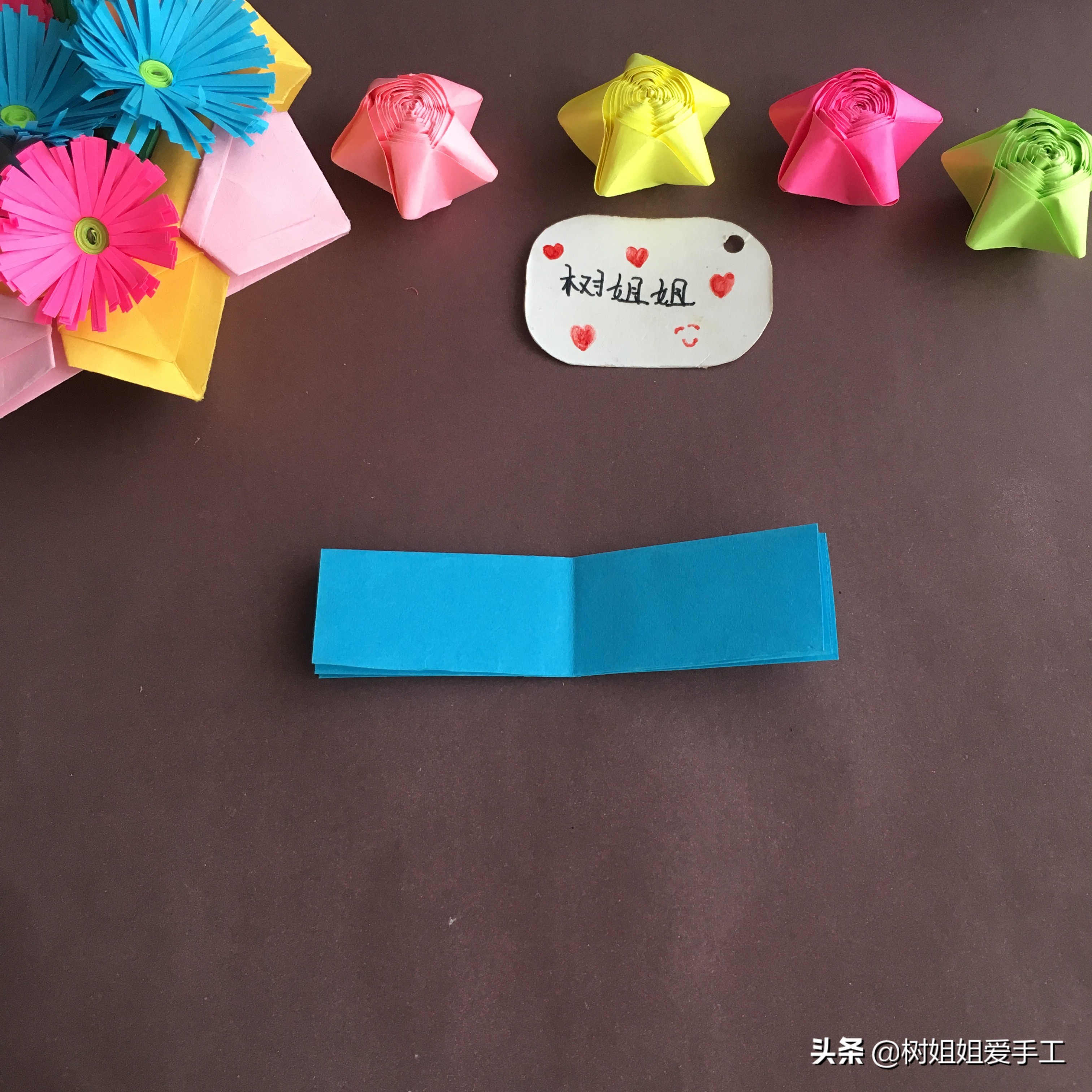 小折纸大智慧，1种折法折出的发簪、陀螺、纸伞