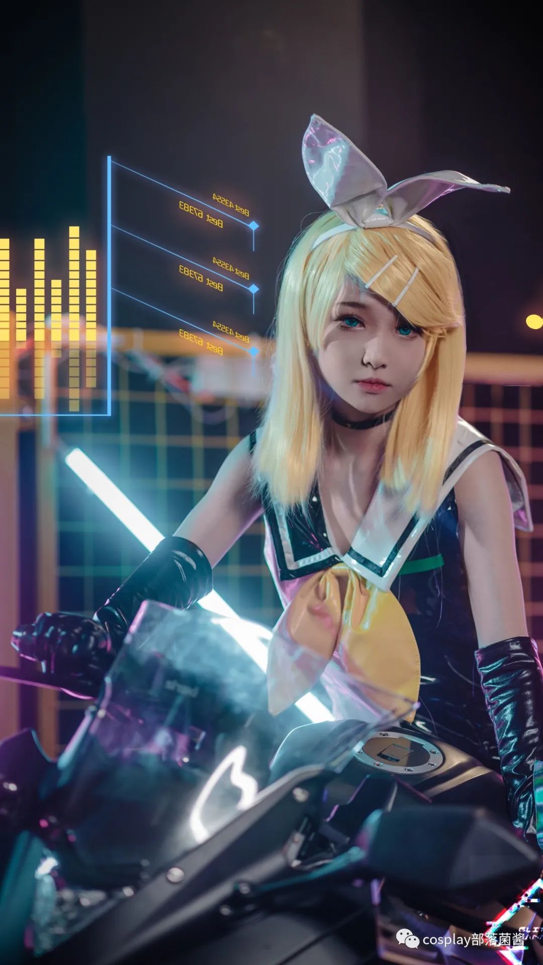 cos镜音双子服装,cos镜音双子皮肤