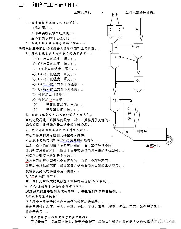 电工入门必背的基础知识