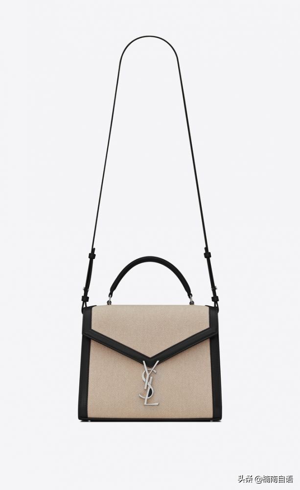 YSL圣罗兰推出限量版小麦啡色帆布手袋充满浓厚复古味道