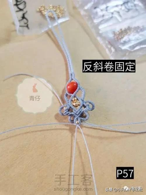 简单易学的手机链制作教程,手机链最新款教程