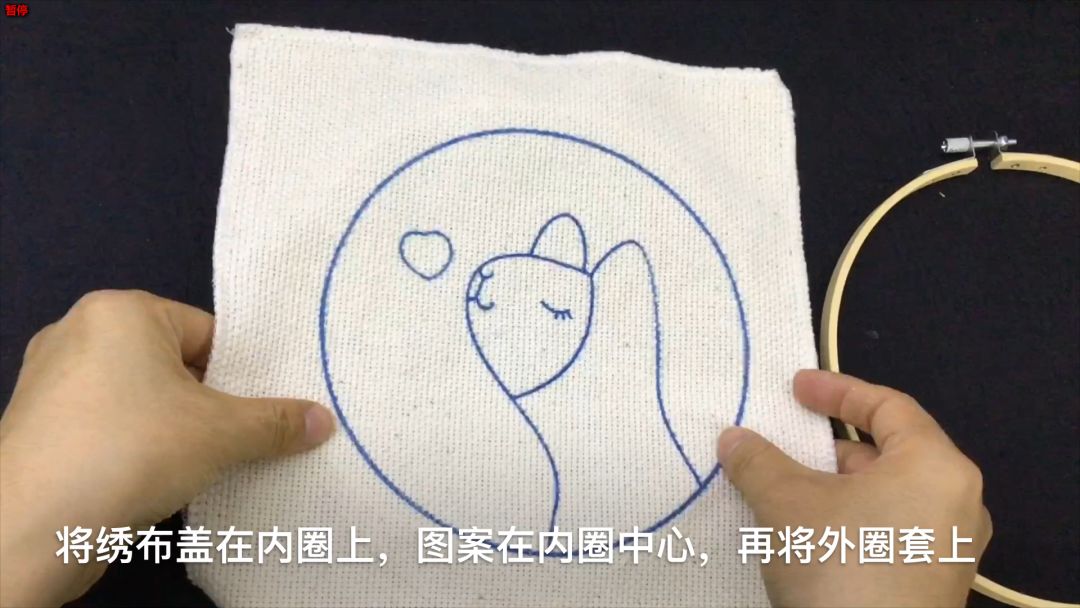 diy刺绣小图案戳戳绣,刺绣文化戳戳绣