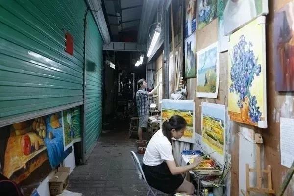 中国最大的仿制油画,高仿的赝品画