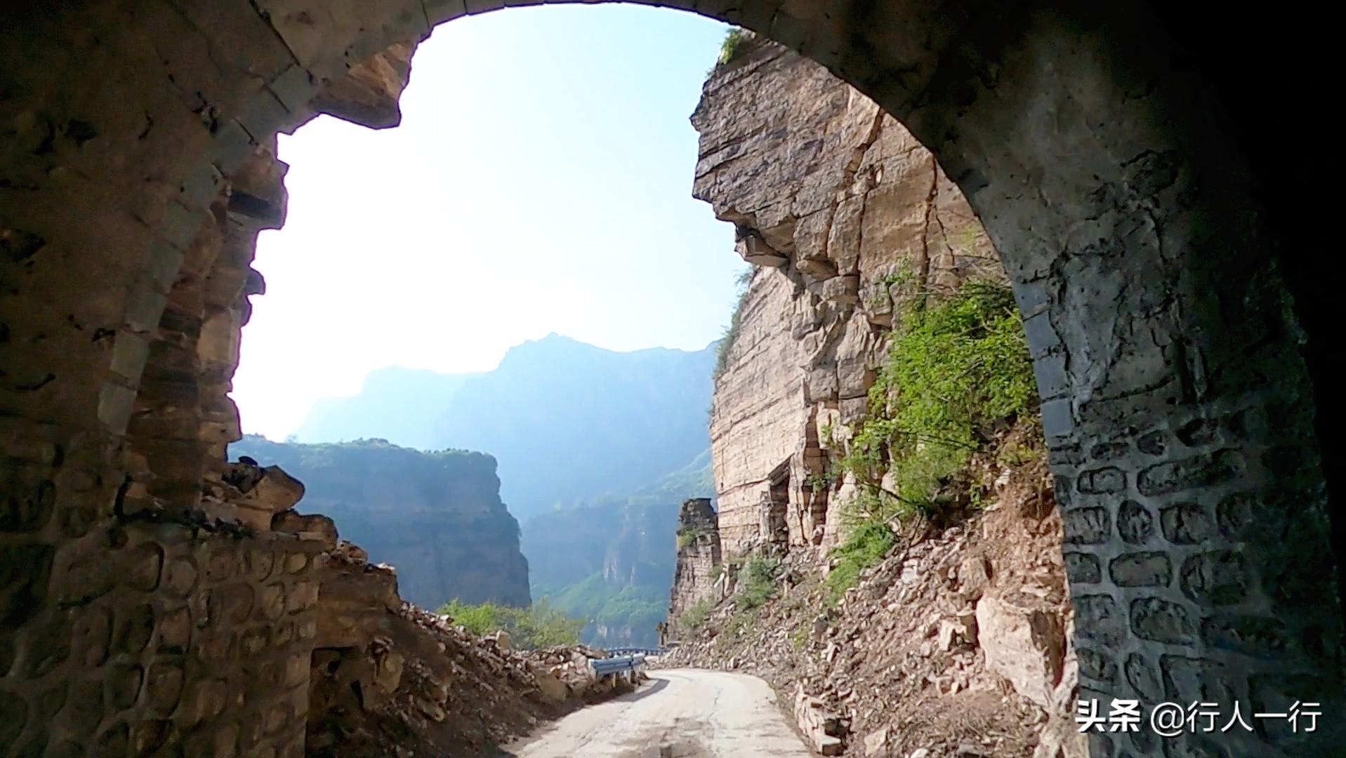 河南太行山悬崖古村,林州太行绝美古村落