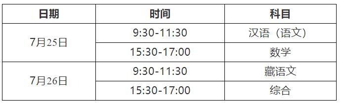 2020年*藏西**自治区内地*藏西**初中班(校)招生规定