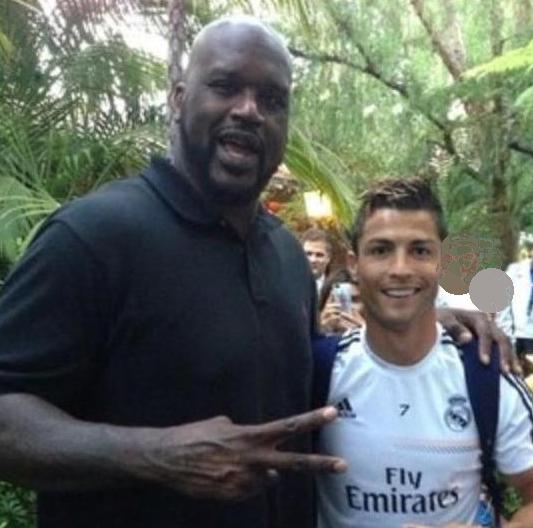 巅峰泰森和奥尼尔,照片不会骗人搞笑图