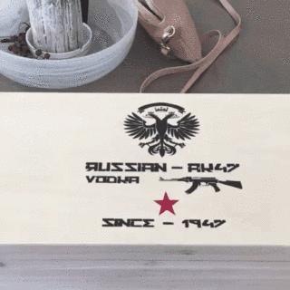 AK-47伏特加,千万别对口喝别人会认为你要自杀