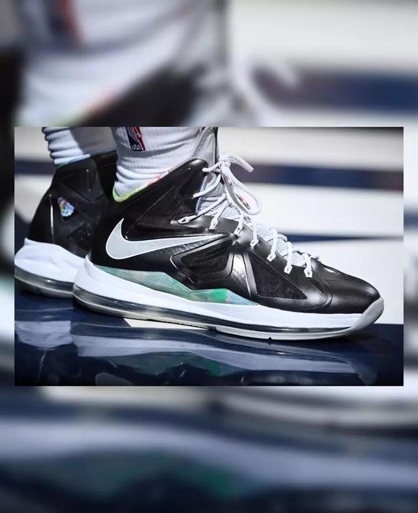 nba球星上脚布朗尼1代,nba球员上脚科比球鞋