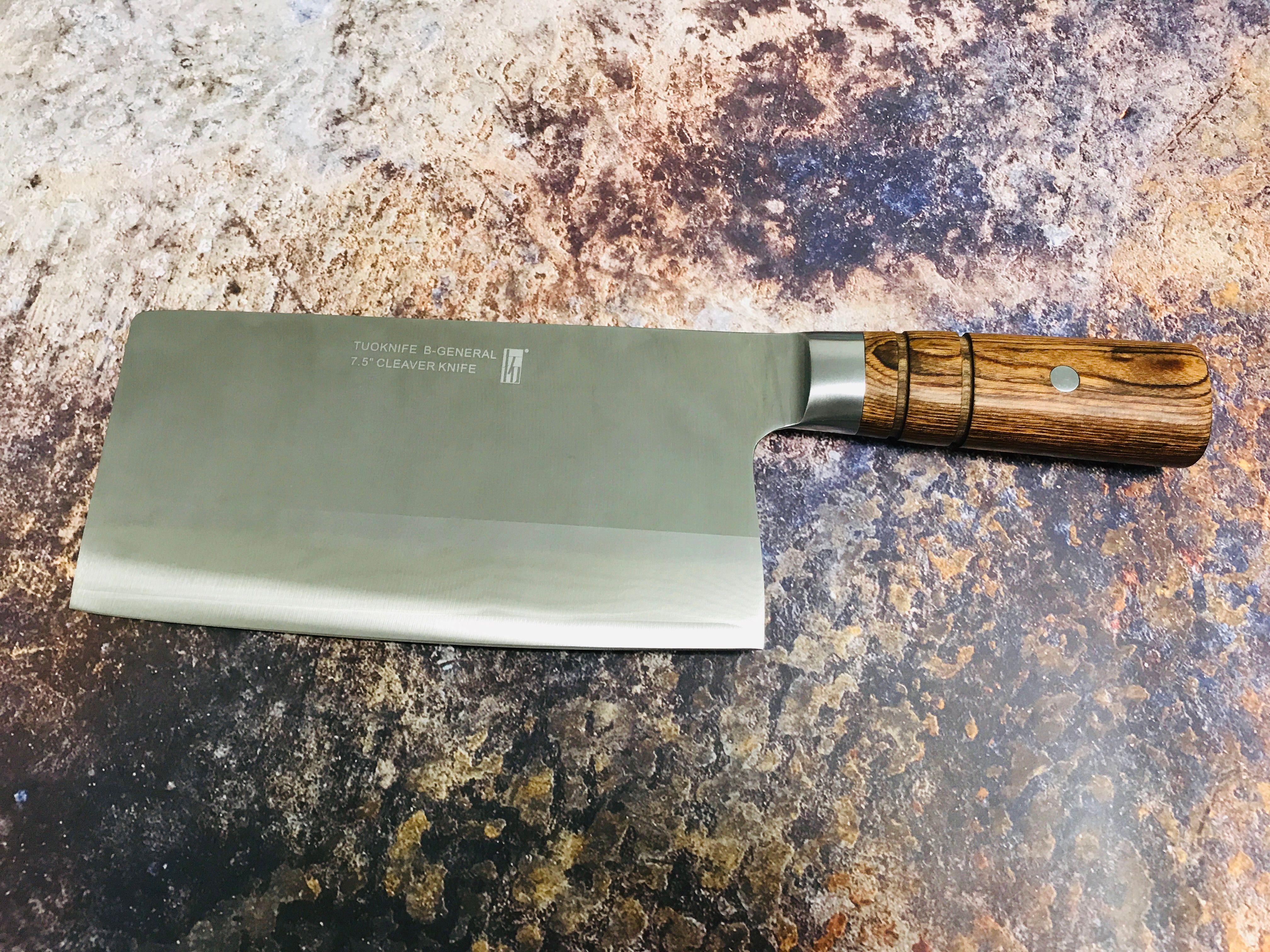 拓牌黑将菜刀评测,拓牌黑将系列菜刀