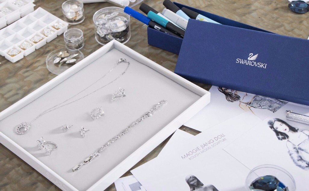 施华洛世奇幸运钥匙项链,施华洛世奇无尽爱意项链