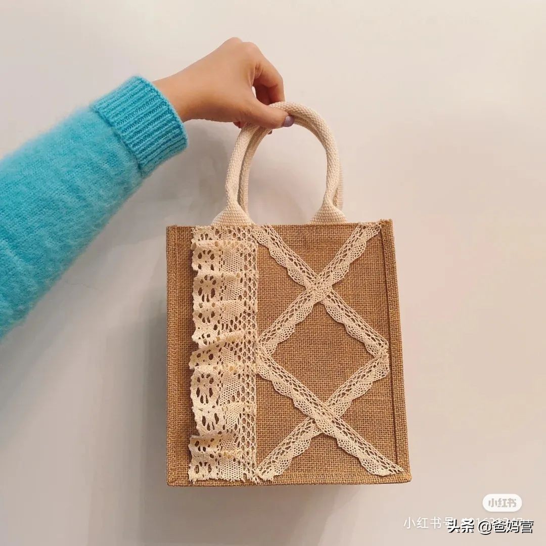 无印良品muji麻袋diy改造,muji麻袋diy图案男士