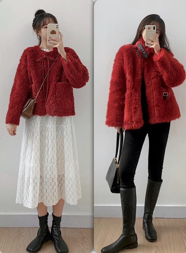 30套新年时髦穿搭第5套美炸了,早春超美穿搭来啦这4套look浪漫