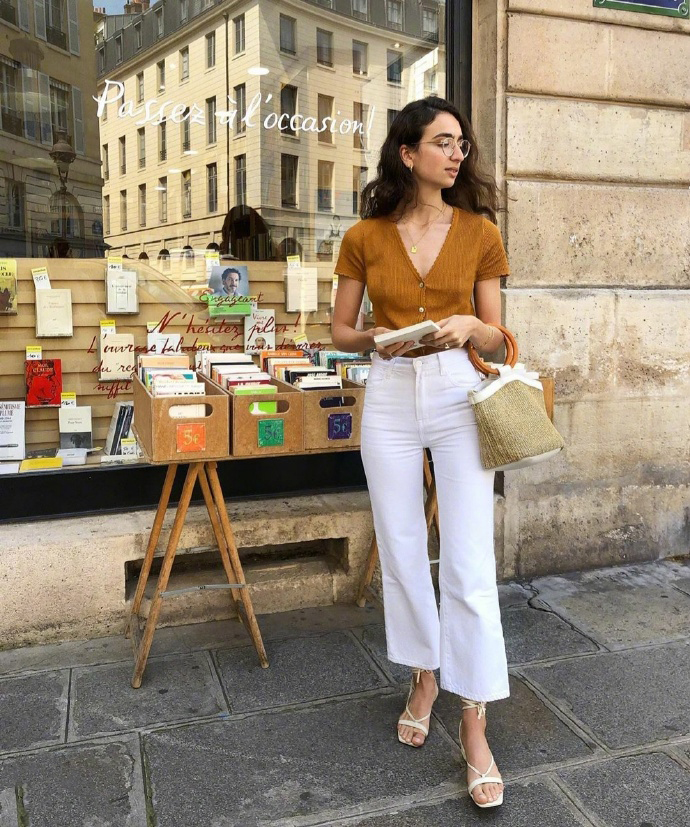 法式风格的时尚博主,法国博主mariellehaon法式日常