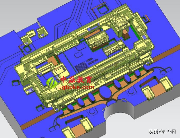 铝合金挤压模具ug,铝合金模具安装示意图