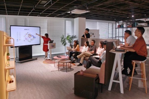 震旦办公家具,震旦办公家具体验馆