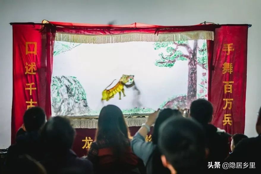 看皮影大戏逛美食大集,农村看大戏赶大集