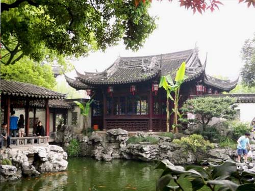 上海古豫园遗址,豫园商城的建筑年代