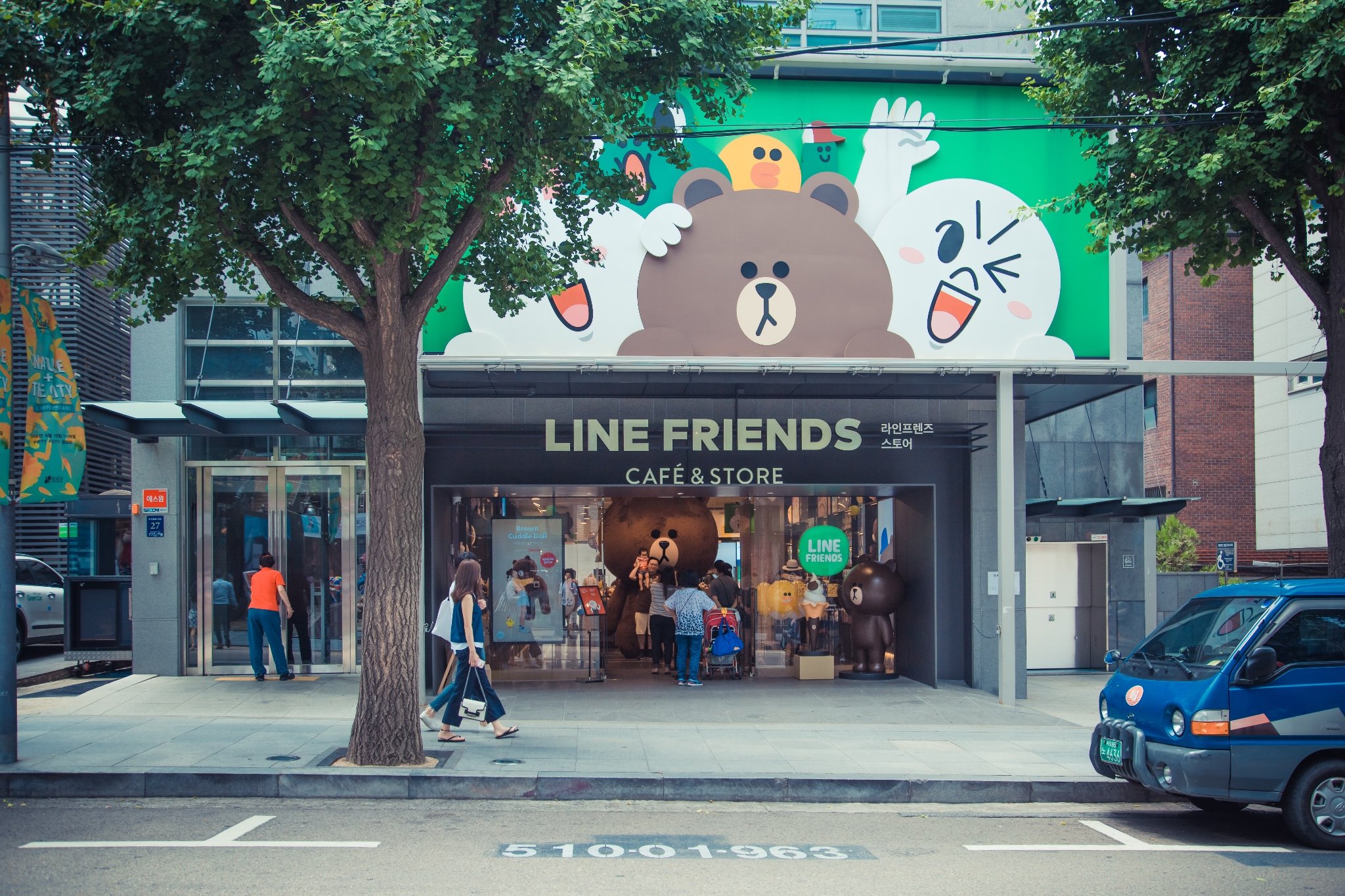韩国哪里有linefriends,linefriends韩国哪里有