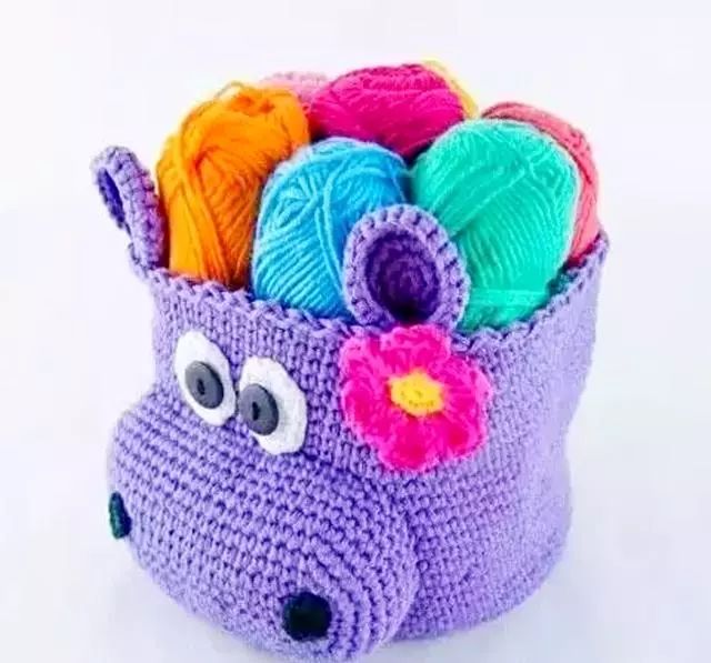 特别小的毛线钩织小动物,钩编毛线小动物